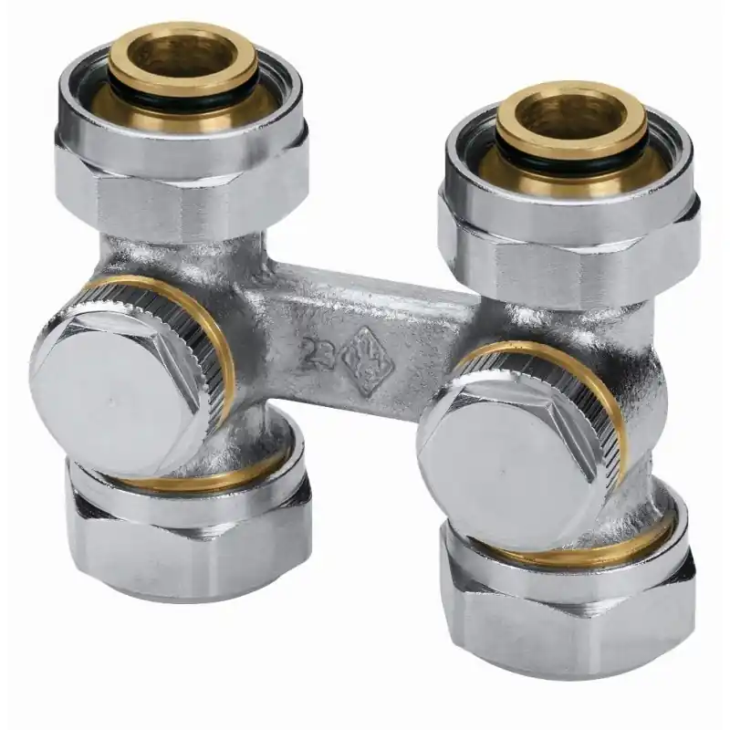 Neu HEIMEIER Anschlussverschraubung Vekotec 3/4 "- für Zweirohrheizungsanlagen 0552-50.000