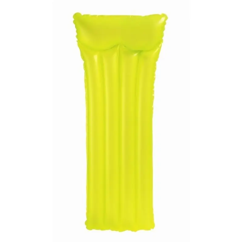 Neu INTEX Aufblasbare Liege, 183 x 76 cm, gelb 59717