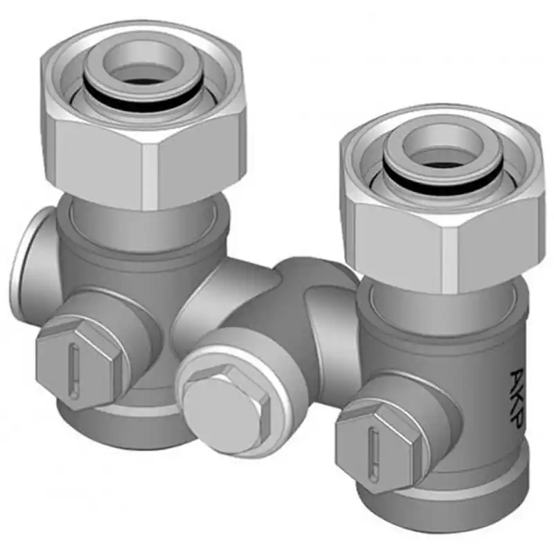 Begrenztes Angebot Kermi Einrohrarmatur Durchgang ZV01040001