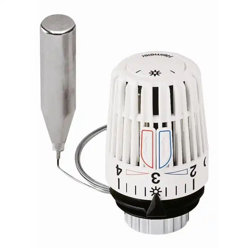 Zertifiziert HEIMEIER Thermostat-Kopf mit Fernfühler, Nullstellung 7002-00.500