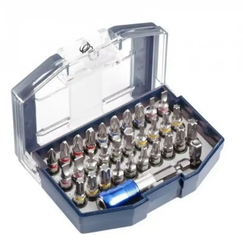 Markenware KWB Bit-Box, 32-tlg. mit Gürtelclip 118800
