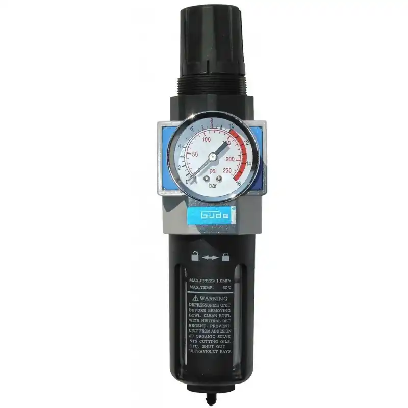 GÜDE Druckminderer mit Filter 3/8 " SB Wasserabscheider- 41083 Top-Seller