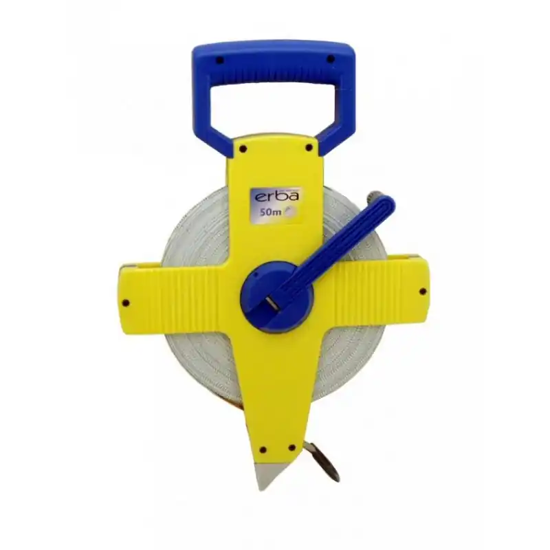 Neu Im Sortiment ERBA Glasfaserbandmass 50m mit Y - Rahmen 03325