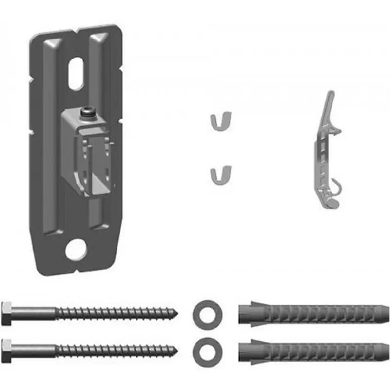 Kermi Wandkonsolen-Set variabel mit Tiefenverstellung Wandabstand 35-45 mm ZB02870001 Heißes Angebot