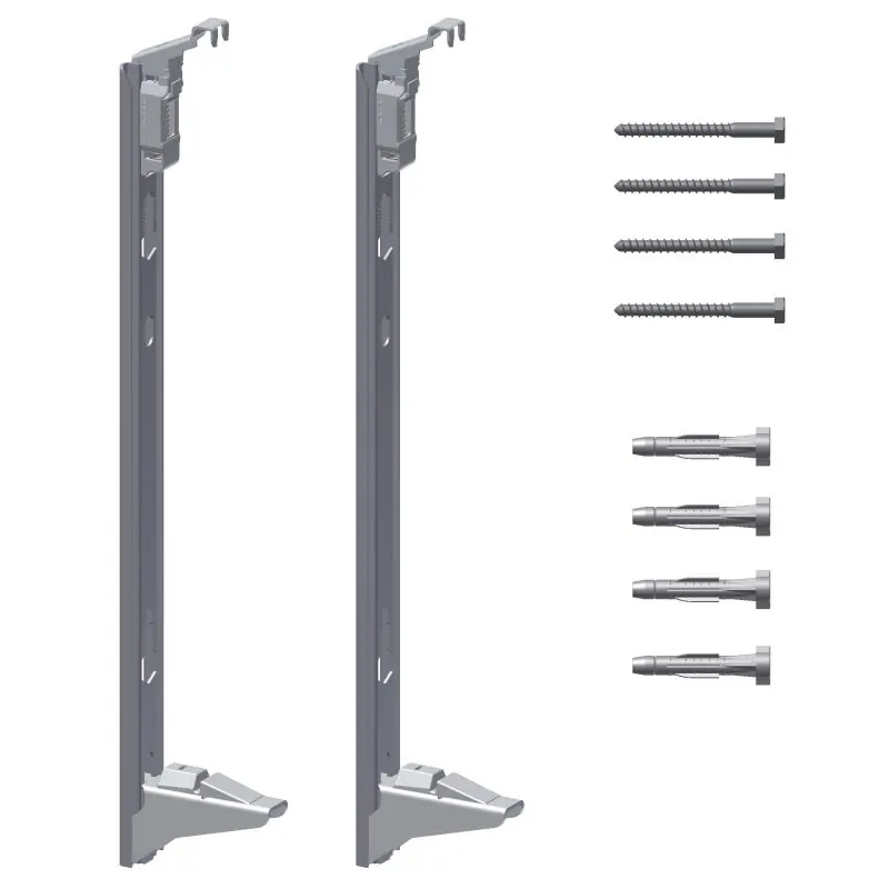 Echt Kermi Wandschienen-Set für Profil-HK, BH 200 mm, Typ 22 ZB02970017