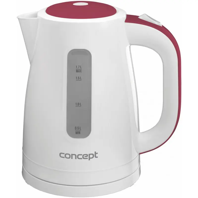 Preisknaller CONCEPT RK-2312 Wasserkocher 1,7 Liter, Raspberry rk2312