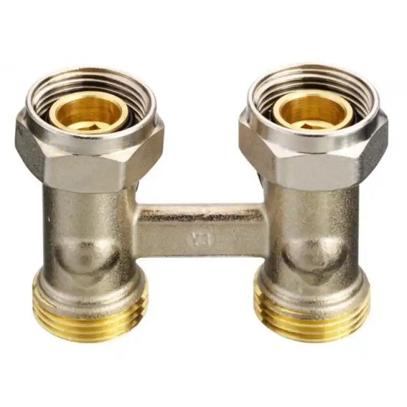 Neu Danfoss RLV-KS Universalverschraubung Durchgang 3/4 "AG 1/2" IG 003L0220