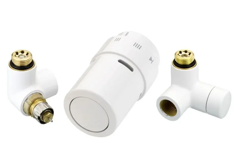 Jetzt Kaufen Danfoss RA-URX Designarmaturen Set, Montage links, weiß 013G4008