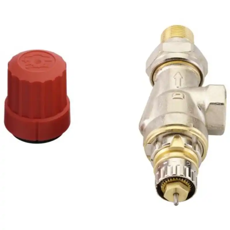 Danfoss RA-N10 Ventilgehäuse mit Voreinstellung R 3/8" Axial (UK) 013G0151 Versand Am Gleichen Tag