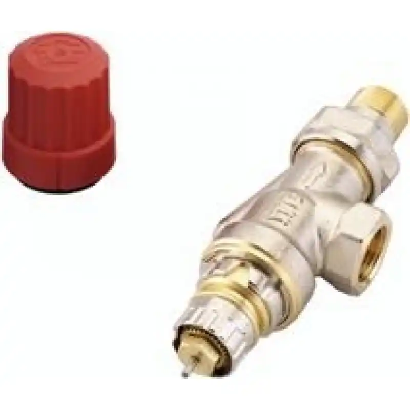 Abverkauf Danfoss RA-N15 Ventilgehäuse mit Voreinstellung R 1/2" Axial (UK) 013G0117