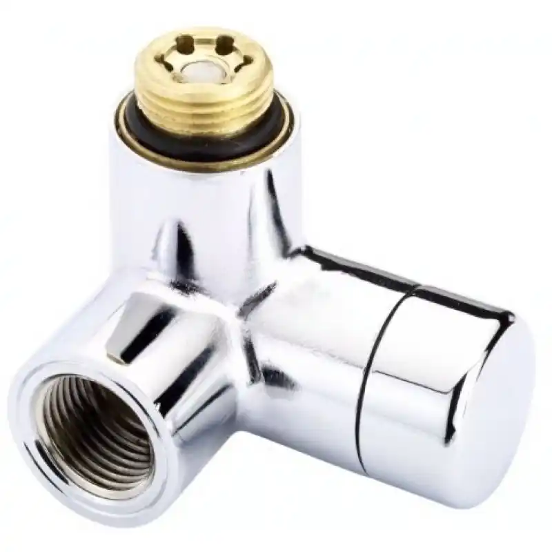 Must-Have Danfoss Designverschraubung RLV-X für Badheizkörper R 1/2 Winkeleck chrom 013G4032