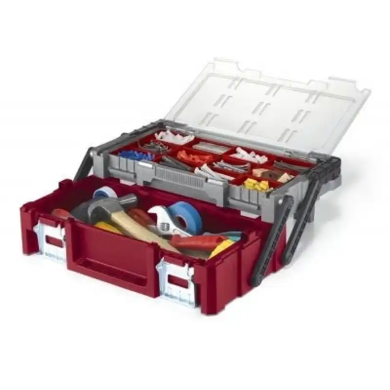 KETER CANTILEVER 18" Werkzeugkoffer mit Organizer 45,8x24x14,5 cm 17182593 Nur Für Kurze Zeit