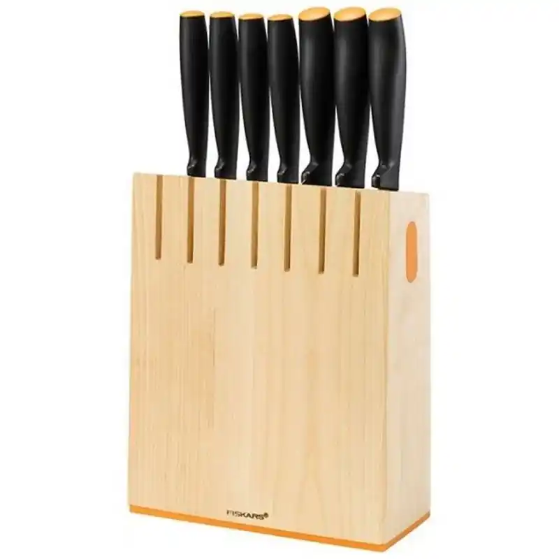 Garantierte Lieferung Fiskars Functional Form Messerblock mit 7 Messern 1018781