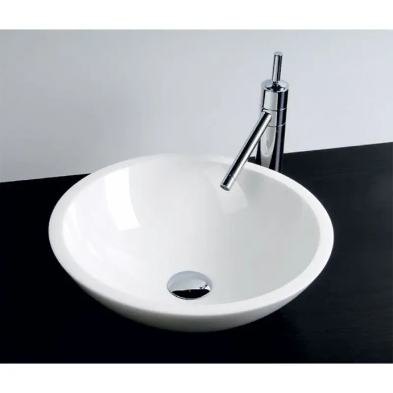 SAPHO BEAUTY 2501-02 FENIX Waschbecken aus Glas, weiß Sofort Bestellen