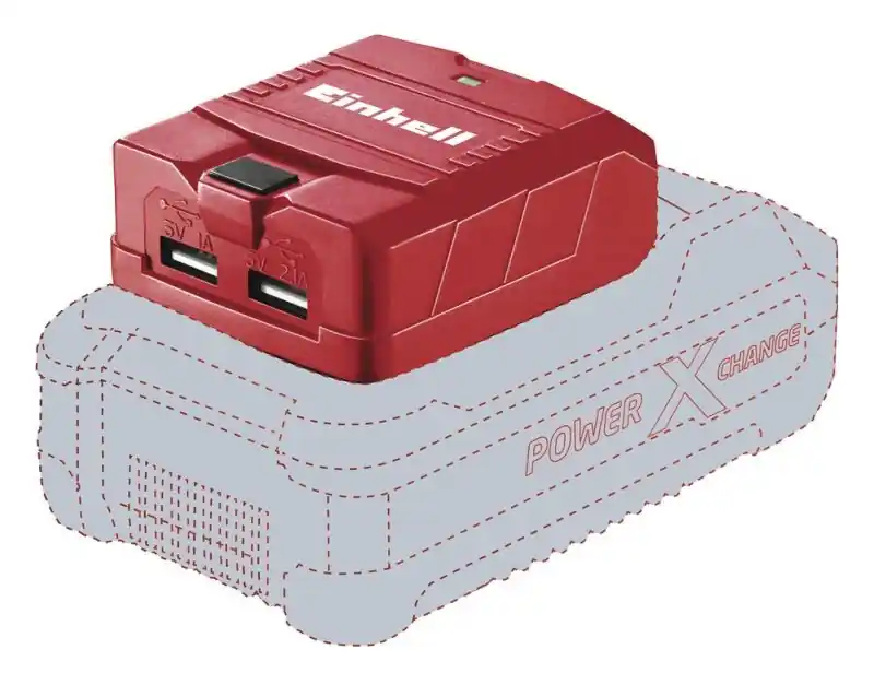 Neu Im Sortiment Einhell TC-CP 18 Li USB-Solo USB-Adapter 4514120