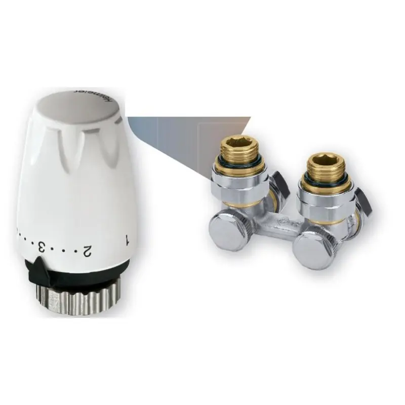 HEIMEIER DX Thermostatkopf + Anschlussverschraubung Vekotec Eckform 1/2" DXVTECK12 Knallerangebot