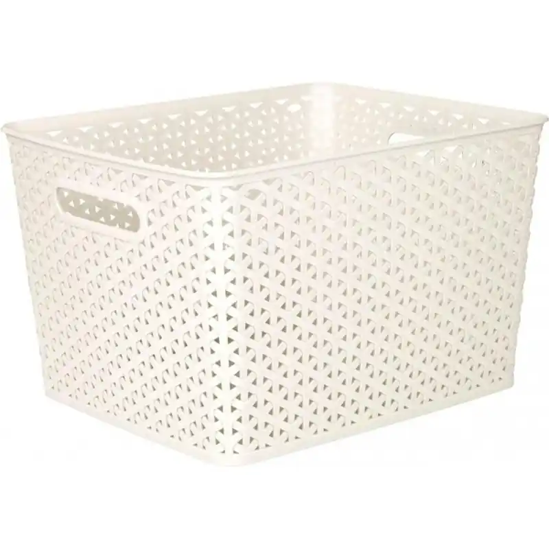 CURVER MY STYLE L 18L Aufbewahrungskorb 35,5 x 29,6 x 22 cm creme 03612-885 Sonderaktion