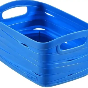 Ausverkauf CURVER RIBBON XS Aufbewahrungs korb 13 x 24 x 17 cm, 3 l blau 00728-X08