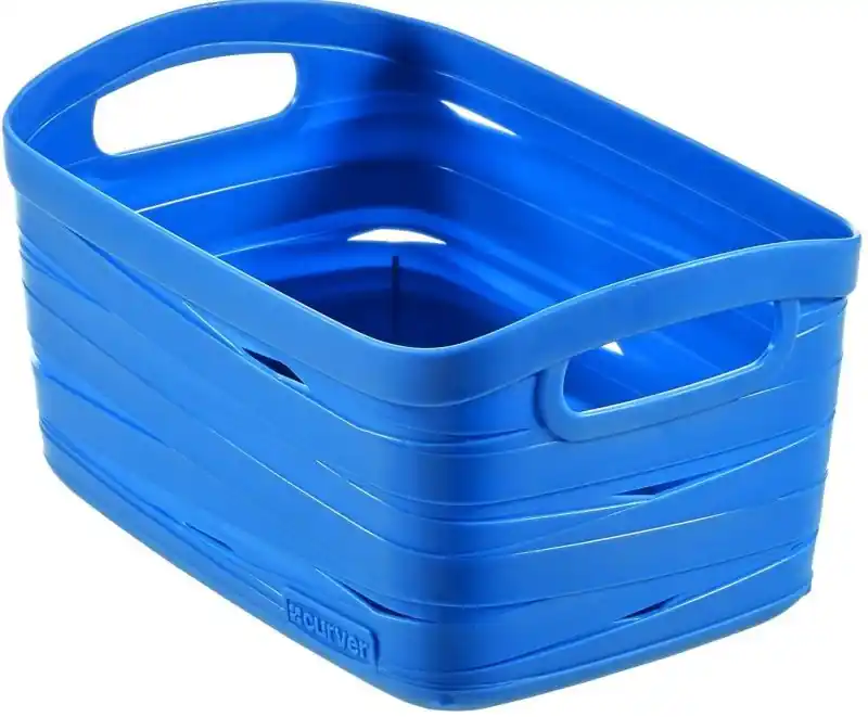 Ausverkauf CURVER RIBBON XS Aufbewahrungs korb 13 x 24 x 17 cm, 3 l blau 00728-X08