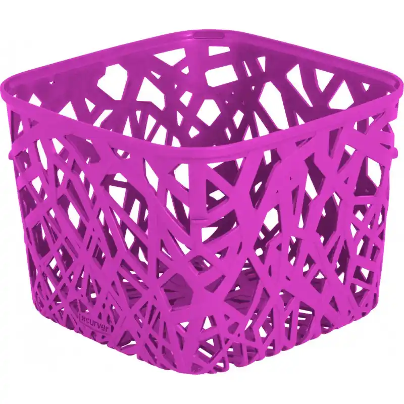 Kracherpreis CURVER NEO SQUARE Korb 19,2 x 19,2 x 14,4 cm, violet 04160-437