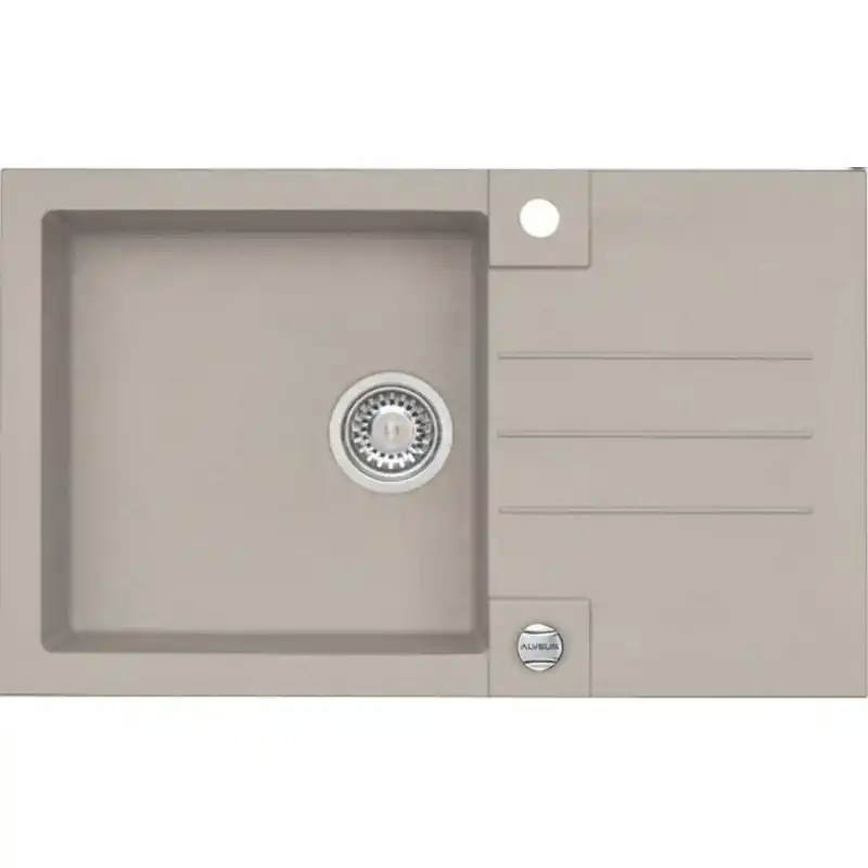 Top-Angebot ALVEUS ROCK 130 Granitspüle, 780x480 mm, granital plus pebble 02