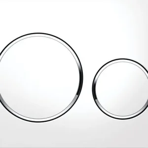 Geberit Sigma20 Betätigungsplatte, für 2-Mengen-Spülung weiß/glanz chrom/weiß 115.882.KJ.1 Billig