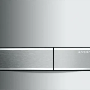 Top-Seller GEBERIT SIGMA 50 Betätigungsplatte, Chrom gebürstet 115.788.21.5