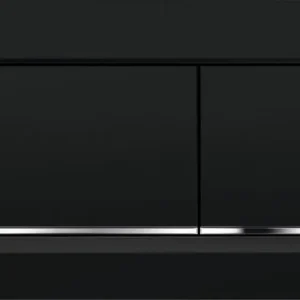 Top-Angebot Geberit Sigma30 Betätigungsplatte für 2-Mengen-Spülung schwarz/chrom 115.883.KM.1