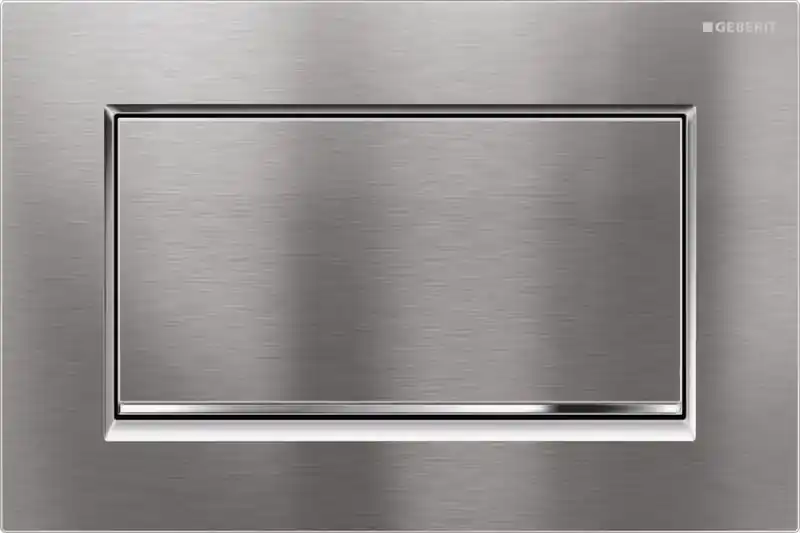 GEBERIT - SIGMA 30 Betätigungsplatte Chrom gebürst./glanzverchr./gebürstet 115.893.KX.1 Zertifiziert
