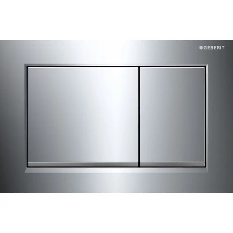 GEBERIT Omega30 Betätigungsplatte glanzverchromt/mattverchr. 115.080.KH.1 Preisknaller