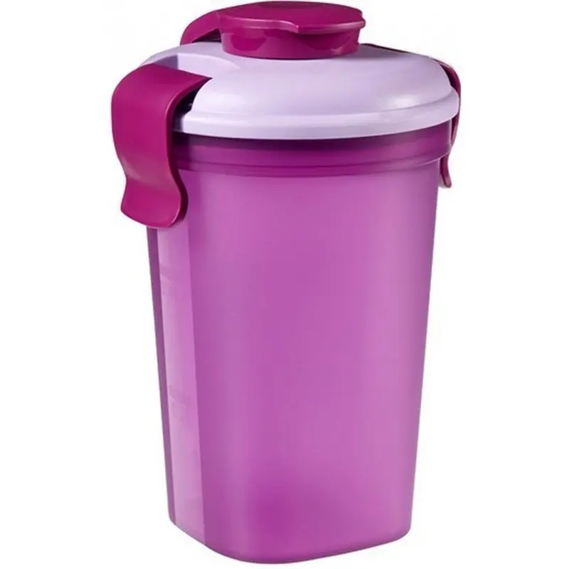 CURVER LUNCH GO L 0,6L 11x11x18cm Becher violet 00740-B35 Neue Ware