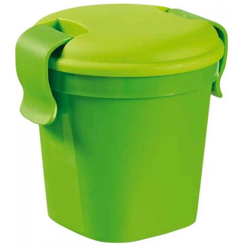 Kracherpreis CURVER LUNCH GO S 0,4L Becher 11x11cm grün 00739-C52