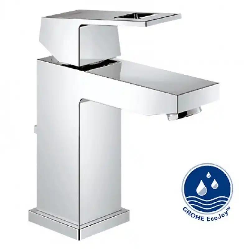 Grohe Eurocube Einhand-Waschtischbatterie mit Durchflussbegr, S-Size mit Ablaufgarnitur 23 Mega-Angebot