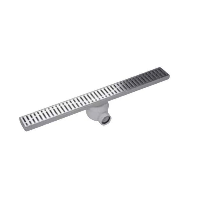 Markenware ACO DRAIN Duschrinne aus Kunststoff 689 mm + Edelstahlrost 405724