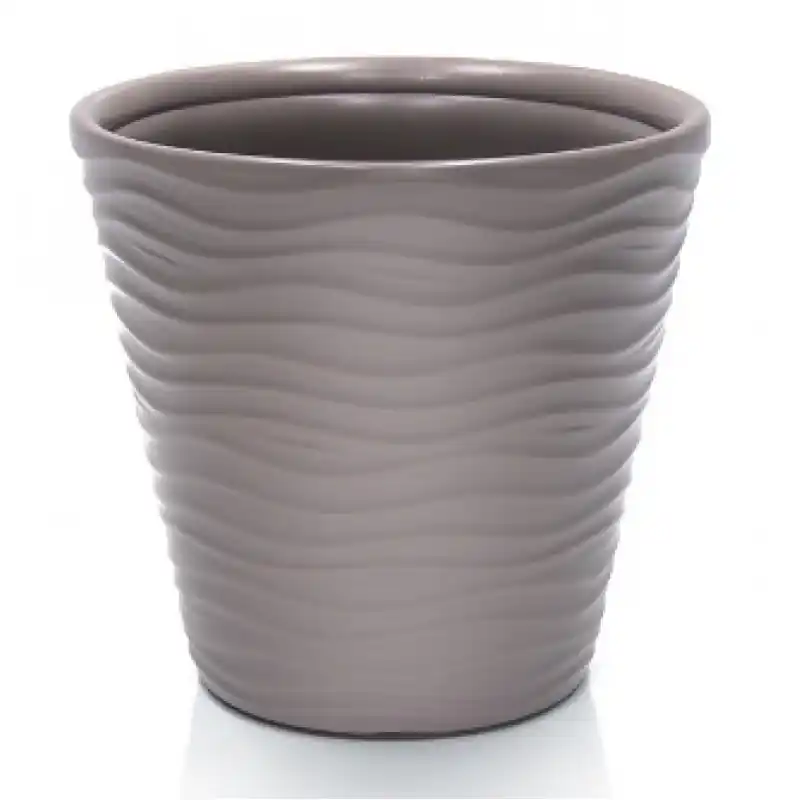 Prosperplast WAVE Blumentopf 29,3x27,7cm mocca DBWA300 Geprüft