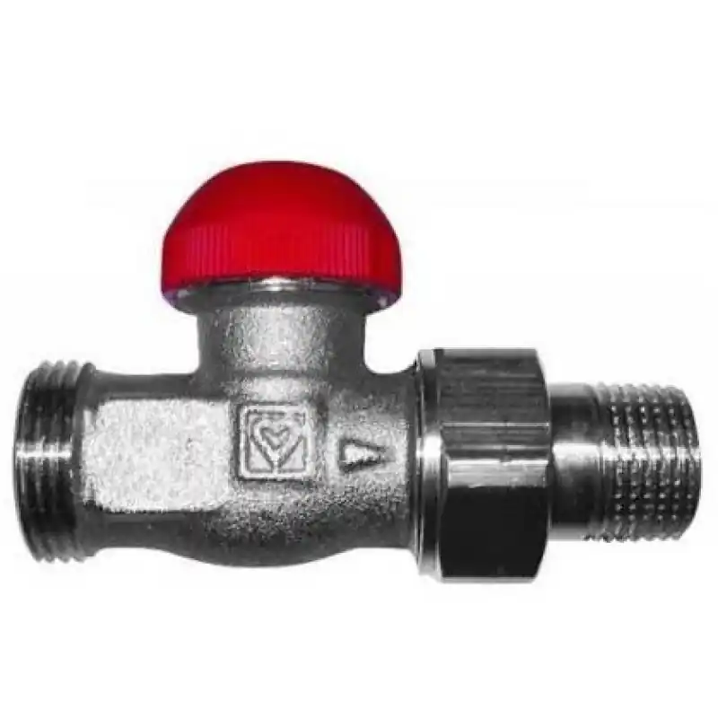Must-Have HERZ TS-90-V-Thermostatventile Durchgangsform 1/2", M 28 x 1,5 rote Blende 1773367