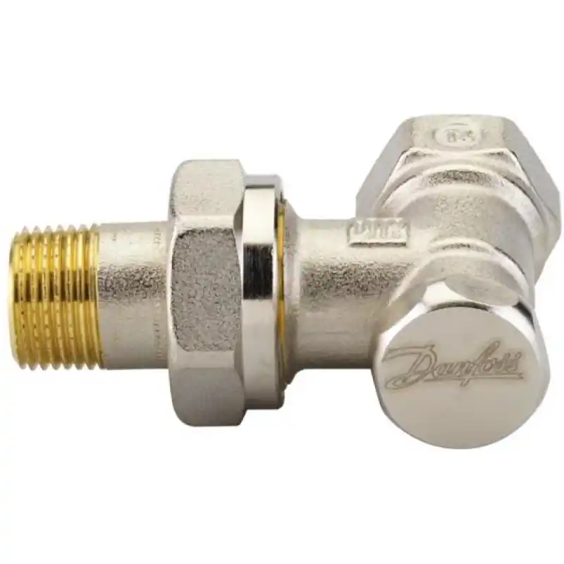 Danfoss RLV 10, Rücklaufverschraubung Eck,DN10 (3/8") 003L0141 Direkt Vom Hersteller