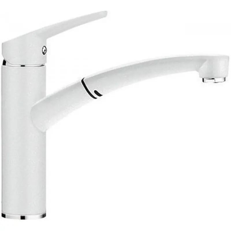 BLANCO NEA-S Silgranit-look Einhebelmischer Hochdruck silgranitweiß 520300 Highlight