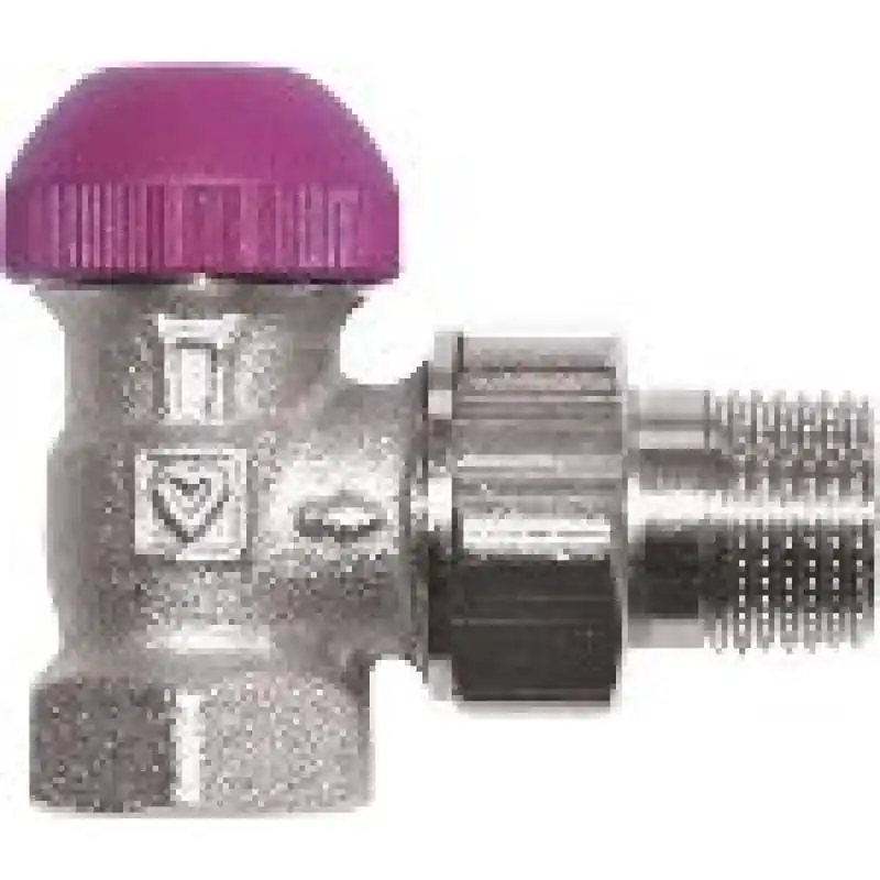 Zertifiziert HERZ TS-99-FV-Thermostatventil Eckform 1/2", M 28 x 1,5 lila Blende 1752467