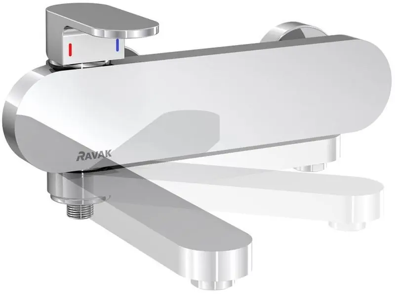 RAVAK CHROME CR 022.00/150 Badewannenarmatur 15 cm X070042 Direktkauf