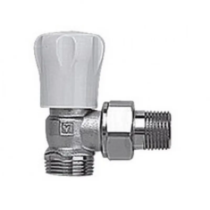 HERZ GP-Heizkörperregulierventile 1/2", Hubbegrenzung, Eckform 1554801 Highlight
