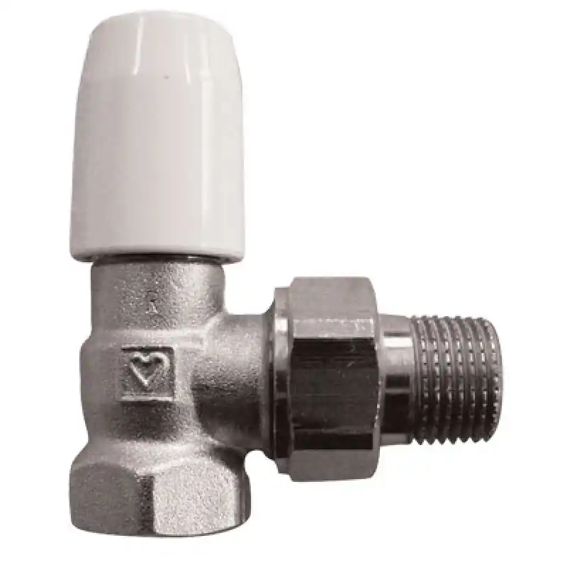 HERZ GP-Heizkörperregulierventil mit fixierbarer Stoppkappe 3/8", Eckform 1552410 Meistverkauft