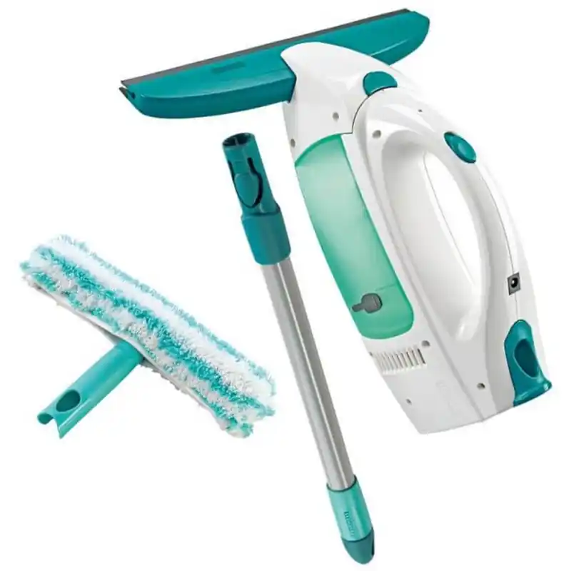 Highlight LEIFHEIT DryClean Set Fenstersauger mit Stiel und Einwascher (Click System) 51003