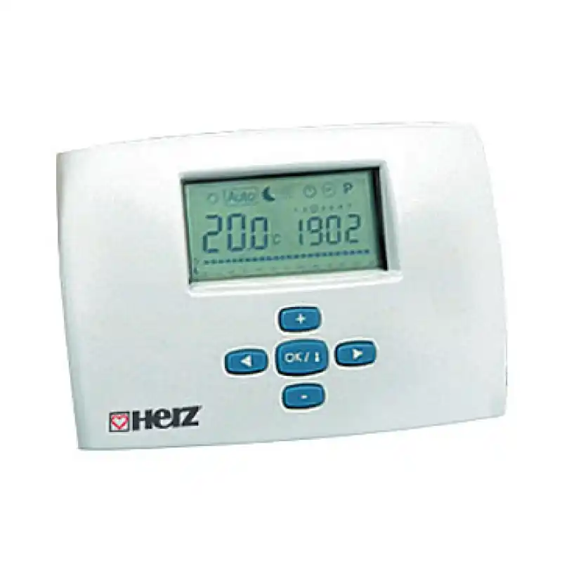 HERZ Digitales Uhrenthermostat, Einstellbereich für Tag- und Nachttemperatur 1779501 Sale