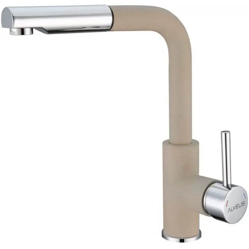Online Kaufen ALVEUS SIROS Küchenarmatur, ausziehbar, beige 1129045