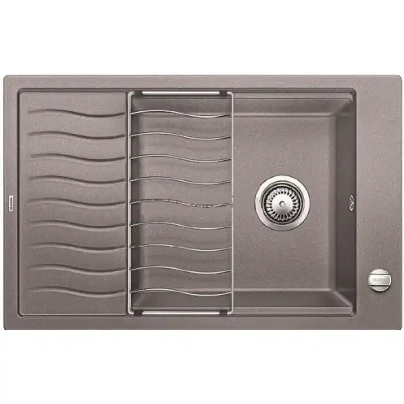 BLANCO Elon XL 6 S Küchenspüle aluminium mit Exzenter 518737 Sonderangebot