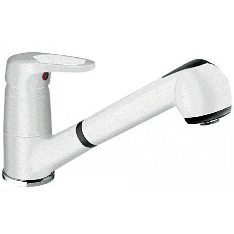 Mega-Angebot BLANCO WEGA - S Küchenarmatur mit Schlauchbrause, weiß 512039