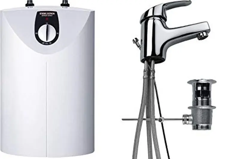 Stiebel Eltron Kleinspeicher SNU 5 SL + Waschtischarmatur MAE-W 222172 Ausverkauf