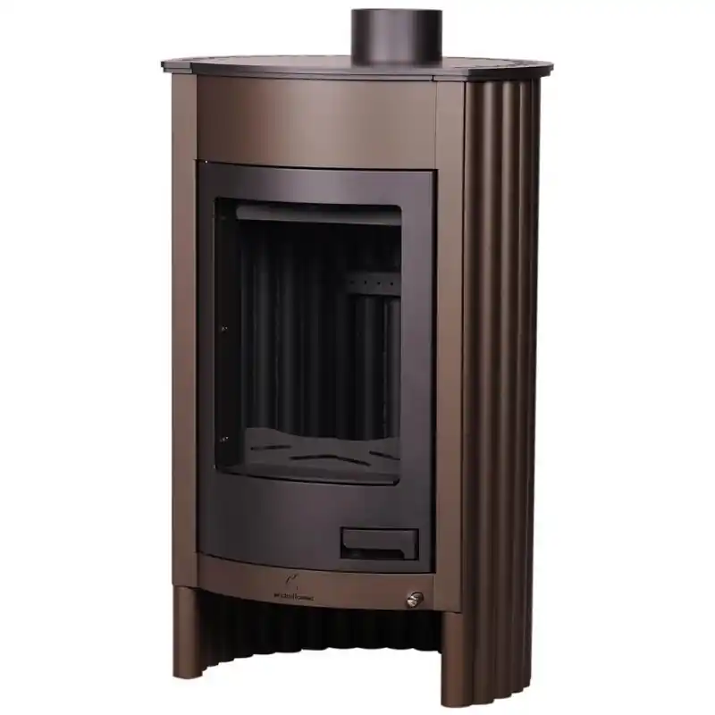 Direktkauf HS FLAMINGO Holzofen MASTERFLAMME Medie I, Velvety Brown