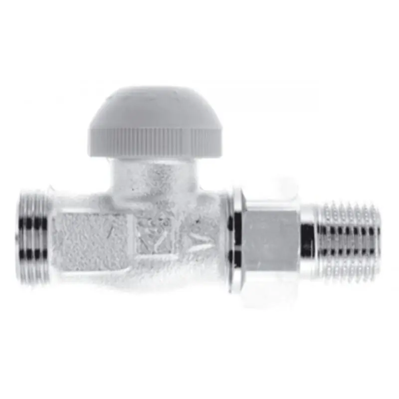 HERZ TS-98-VH-Thermostatventil M30x1,5 Durchgangsform 1/2" graue Abdeckung 1763326 Begrenztes Angebot
